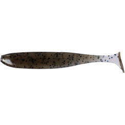 Silicone X-Fish Minnox 3" Green Pumpkin Black Flake