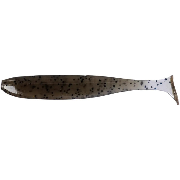 Silicone X-Fish Minnox 4" Green Pumpkin Black Flake