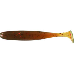 Silicone X-Fish Minnox 4" Motor Oil Red Flake