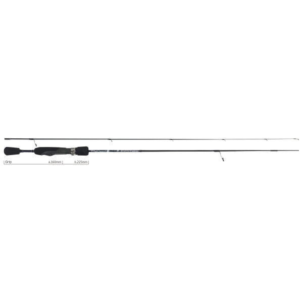 Spinning rod Yamaga Blanks Blue Current III BLC-53 1.61m max 4.5g