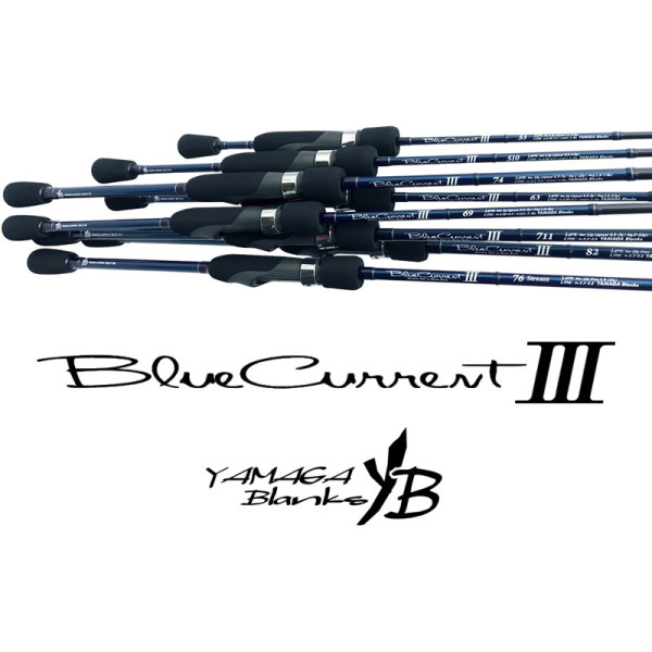 Спінінг Yamaga Blanks Blue Current III BLC-78 2.35m max 15g