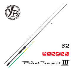 Спінінг Yamaga Blanks Blue Current III BLC-82 2.49m max 20g