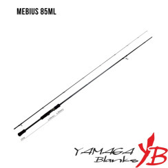 Спінінг Yamaga Blanks Mebius 85ML 2.55m 4-24g
