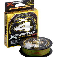 Cord YGK X-Braid Ohdragon X4 Sinking 1.40 150m (Uguisu Green) #0.4/0.104mm 7.5lb/3.4kg