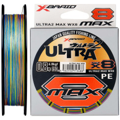 Шнур YGK Ultra2 MAX WX8 100m 0.128mm #0.6/12lb 5.6kg