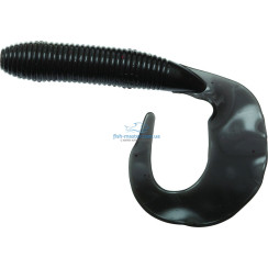Z-Man Grubz 2.5" Floating Silicone Grubs (8 Pack) #Black