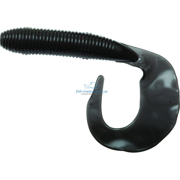 Z-Man Grubz 2.5" Floating Silicone Grubs (8 Pack) #Black