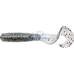 Z-Man Grubz 3.5" Floating Silicone 6-Piece #SmokeHologram