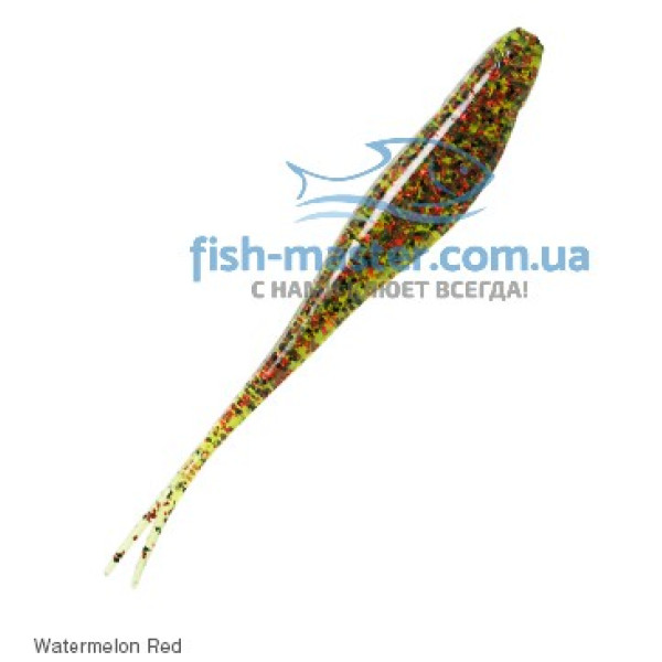 Z-Man Streakz 5" Floating Silicone Fishing Rods (Watermelon Red)