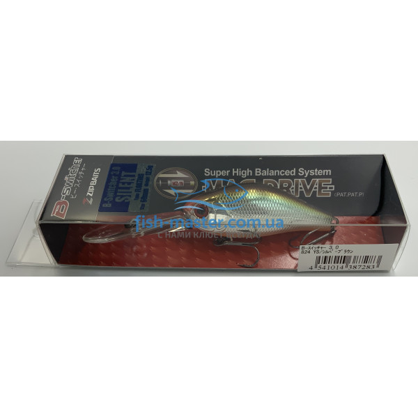 Wobbler ZipBaits B-Switcher 3.0 60mm 12.5g # 824